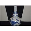 Image 5 : GOURD SHAPE PORCELAIN DRAGON/PHOENIX BLUE & WHITE VASE (7 1/4") (DOES NOT INCLUDE STAND)