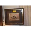 Image 1 : FRAMED ETCHING, FRANCISCO GOYA (27" X 23")