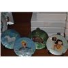 Image 3 : COLLECTION OF ANDO CLOISONNE PLATES: CHRISTMAS PLATES, GEISHA, YEAR OF THE HORSE & BOAR, BOY'S DAY (