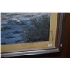 Image 4 : FRAMED PAINTING ON CANVAS, SOUTH EASTERN DESERT LANDSCAPE W/MOUNTAIN BACKDROP