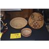 Image 1 : WOVEN BASKETS & JALISCO BOWL (3 PCS)