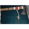 Image 5 : PLAINS INDIAN STYLE PIPE TOMAHAWK W/FEATHER & BEADWORK