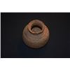 Image 4 : SMALL HAND WOVEN NATURAL FIBER BASKET W/HERRINGBONE PATTERN, HAND WOVEN COILED BASET BOWL, CARVED SP