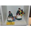 Image 1 : ROYAL DOULTON FIGURINES, "SILK & RIBBONS" & "THE OLD BALLON SELLER" (2 PCS)