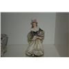 Image 2 : HAND PAINTED PORCELAIN FIGURES (3 PCS)