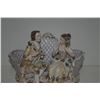 Image 4 : HAND PAINTED PORCELAIN FIGURES (3 PCS)