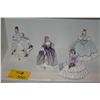 Image 1 : COLLECTION OF ROYAL DOULTON PORCELAIN LADY FIGURES (3 PCS)