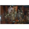 Image 5 : COLLECTION OF BRASS FIGURAL BELLS & FIGURES (11 PCS)