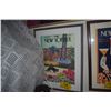 Image 1 : FRAMED ART PRINT OF THE NEW YORKER MAGAZINE COVER FROM JUNE 18, 1960