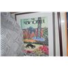 Image 2 : FRAMED ART PRINT OF THE NEW YORKER MAGAZINE COVER FROM JUNE 18, 1960