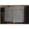 Image 1 : FRAMED MAPS, HONOLULU & ISLAND OF OAHU (2 PCS)