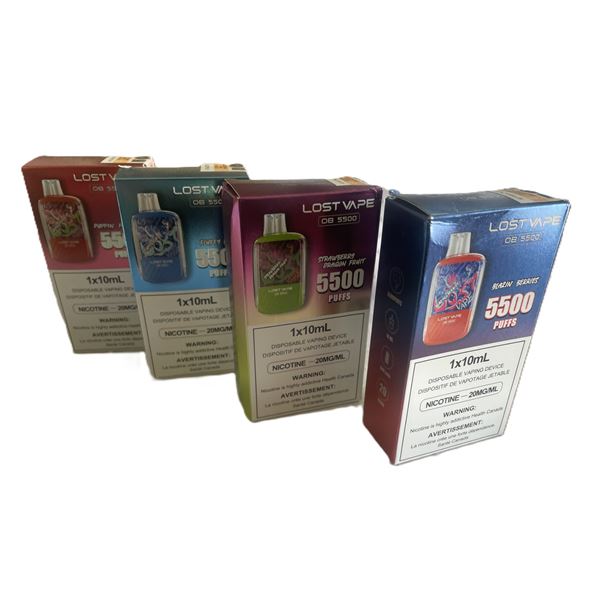 FOUR Lost Vape OB5500 disposable vapes