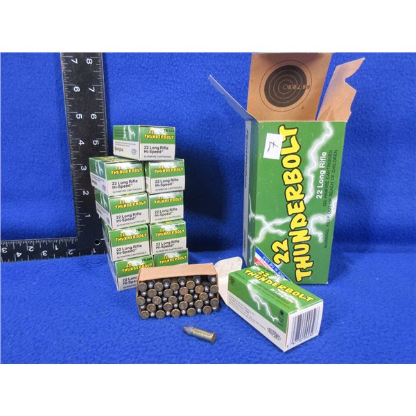 22 LR 40gr LRN Remington Thunderbolt Cartridges (Pick Up Only) - Carton of 500