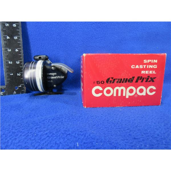 Vintage Compac Grand Prix #50 Spin Casting Reel - In Original Box