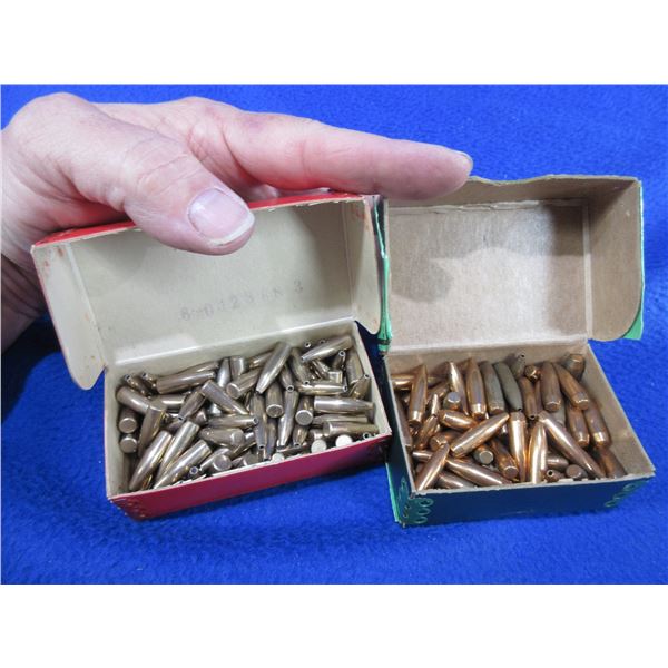 6MM .243" Bullets - Box of Approx. 80 (Sierra 85gr HPBT), Box of 100 (Norma 75gr HP)