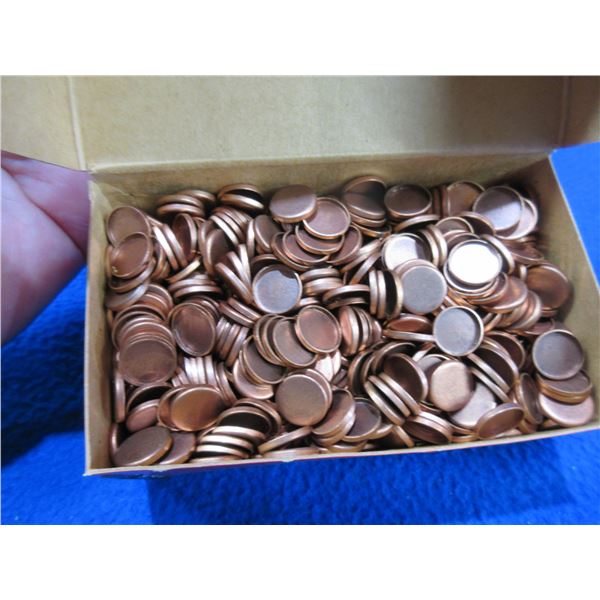45 Cal. Hornady Gas Checks - Box of 1000 - Appears Overfilled — image 38