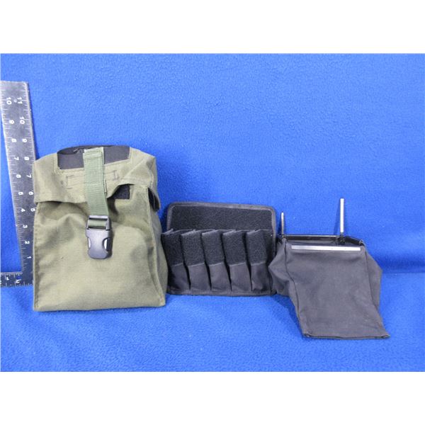 Cordura Pouch, Tuff Products Mag Pouch & Brass Catcher Bag