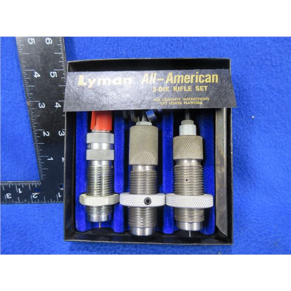 Lyman 22/250 Die, 2 RCBS 250 Savage Dies & Lyman X2 & Pacific #2 Shellholders