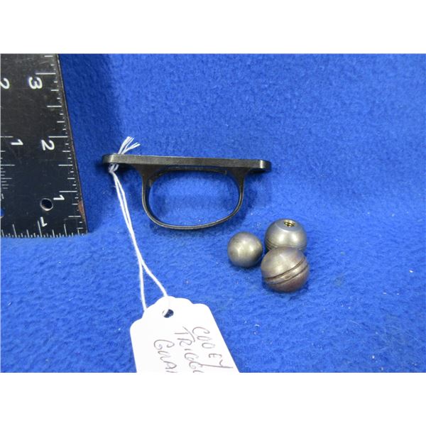 3 Cooey Bolt Ball Knobs and Cooey Trigger Guard