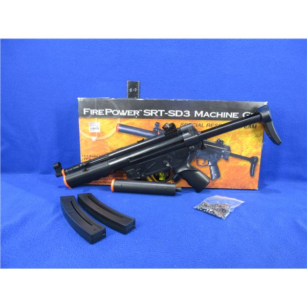 No PAL Required - Firepower SRT-SD3 Machine Gun in 6MM Airsoft