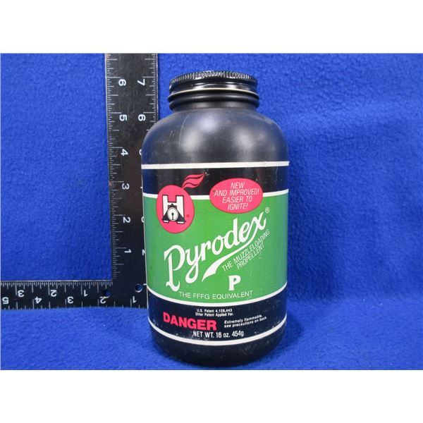 Hodgdon Pyrodex Powder (FFFg Equivalent) - 254 Grams Including Tub (Pick Up Only)