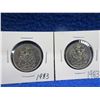 Image 4 : 6 Canadian 50 Cent Coins - 1983