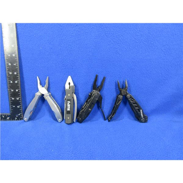 4 Multi-Tool Pliers - World Famous, Pohaku, QuntionST & Unknown