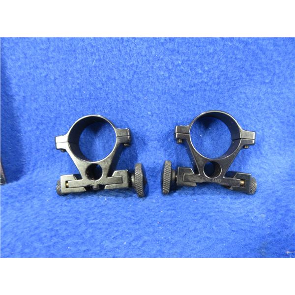 Vintage 1" High Sako Steel Rings for Sako Tapered Dovetail