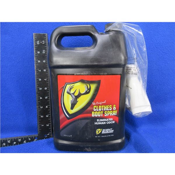 NEW - Scent Blocker - The Original Clothes and Boot Spray - 3.785 Liter Jug