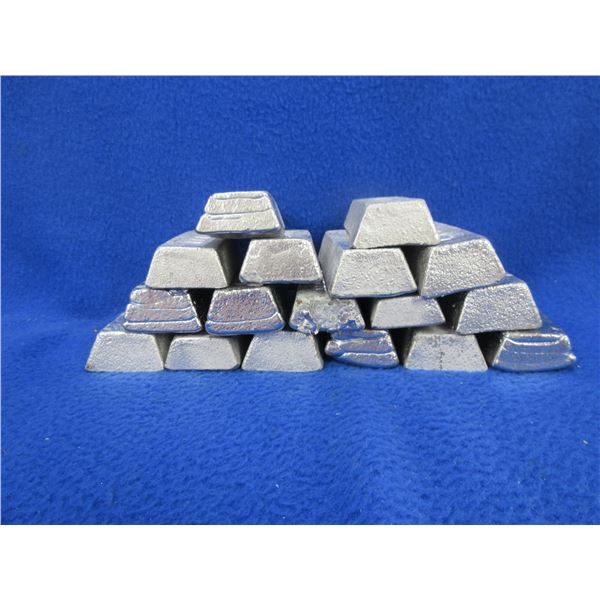 Lot of Lead Ingots - Approx. 15 lbs