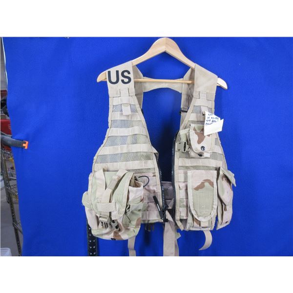 NEW - US Military Load Bearing Molle Vest with Pouches
