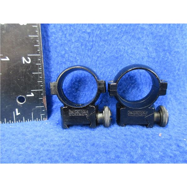 Parker Hale 1" Aluminum BRNO Style Rings - RBH.4 & RBHS.4