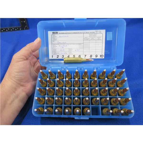 300 WSM Reloads - Box of 50 (Pick Up Only) - Sold as Components