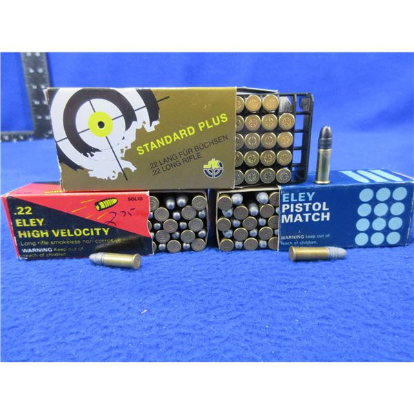 22 LR Eley & SK Cartridges (Pick Up Only)