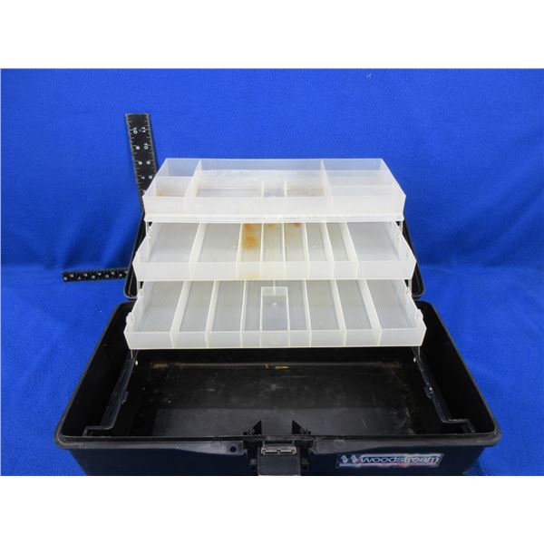 Woodstream Ekco 3 Tray Tackle Box - 16" x 8" x 8 1/2" High