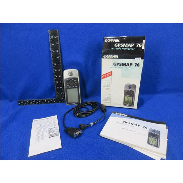 Garmin GPS Map 76 Versatile Navigator - Appears Unused