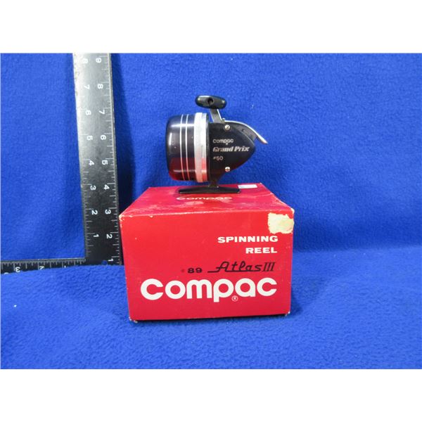Vintage Compac Grand Prix #50 Spin Casting Reel - In Original Box
