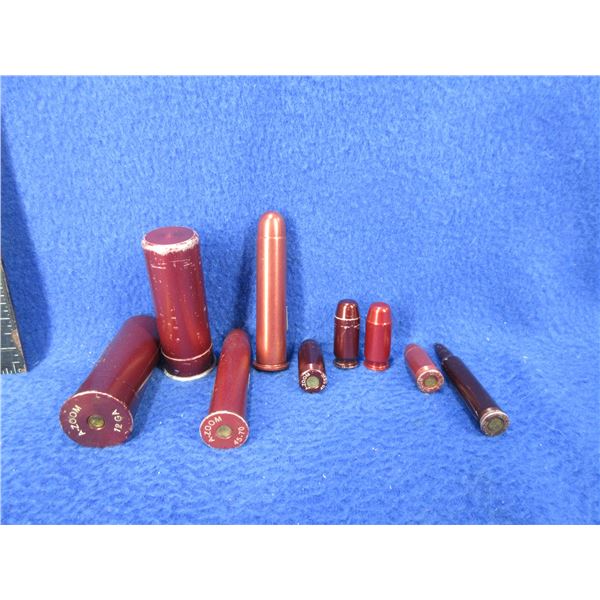 A-Zoom Snap Caps - 12 Ga. x 2, 45-70 x 2, 40 S&W x 4, 223 Rem. x 1