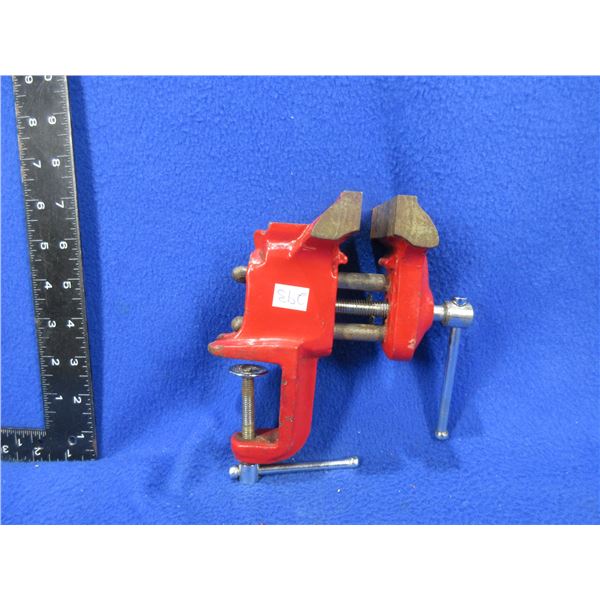 Vintage Clamp-On Bench Vise