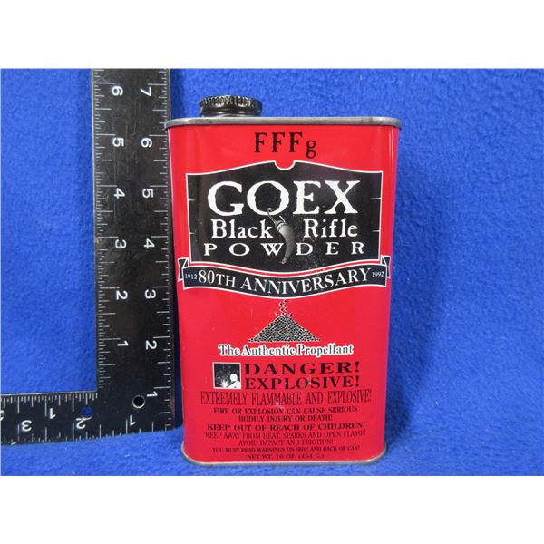 GOEX FFFg Black Rifle Powder - 432 Grams Including Tub (Pick Up Only)