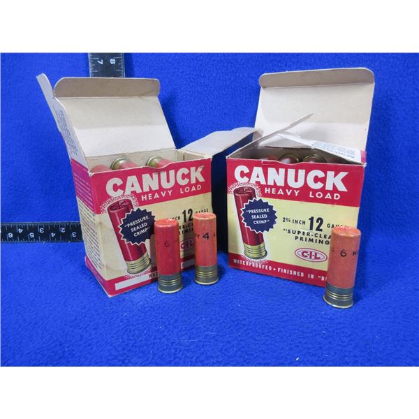 Collector Ammo - 12 Ga. 2 3/4" Canuck Paper Shotshells (Pick Up Only)