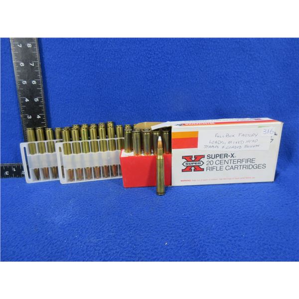 30-06 Sprg Mixed Factory Cartridges - 2 Boxes of 20 (Pick Up Only)
