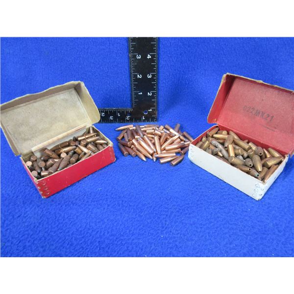 25 Cal..257" Bullets - Box of 100 (100gr), Bag of 58 (120gr), Box of Mixed (.257" & .308")