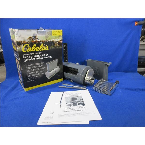 Cabela's Commercial-Grade Tenderizer/Cuber Grinder Attachment Model # 541418