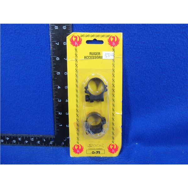 Ruger S100R Standard Height Rings - 1 Screw Missing