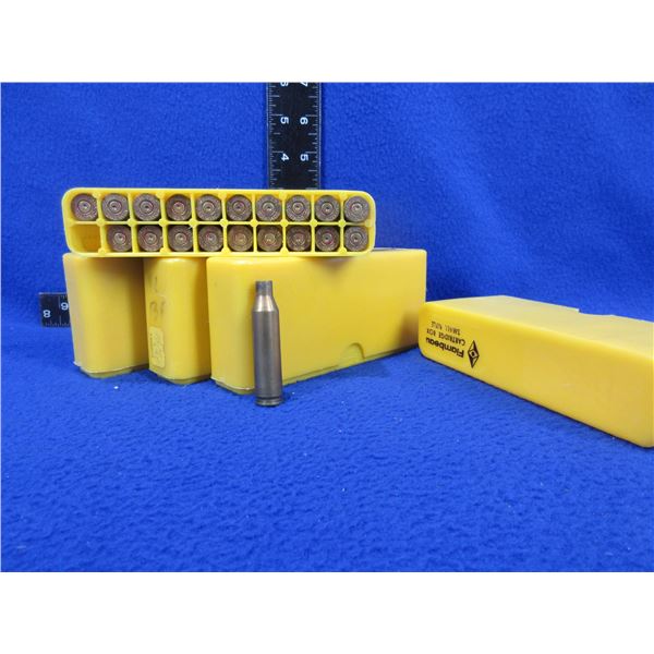 Brass Only - 243 Win. Unprimed - 4 Flambeau Cartridge Boxes of 20