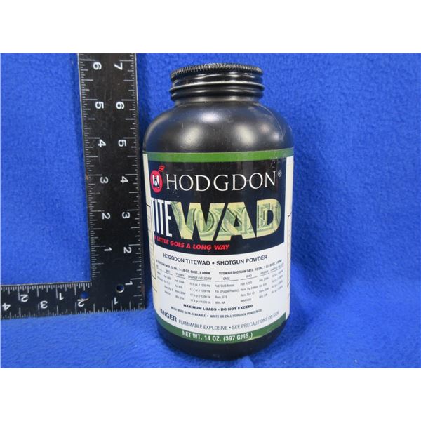 Hodgdon Titewad Shotgun Powder - 462 Grams Including Tub (Pick Up Only)