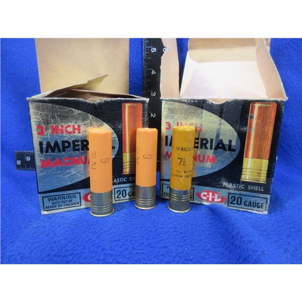 20 Ga. 3" Magnum Imperial CIL Shotshells (Pick Up Only)