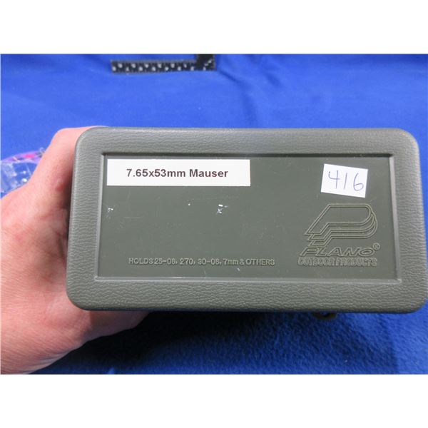 7.65X53 Mauser Reloads - Box of 15 + 10 Brass (Pick Up Only) - Sold as Components