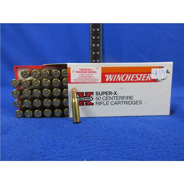 218 Bee 46gr HP Winchester Cartridges - Box of 50 (Pick Up Only)